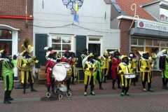 Zwarte Pieten Band in de Voorstraat